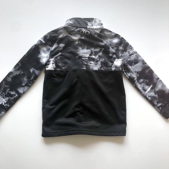 Under Armour Black Zip Up Sweatshirt Jacket - Picture 4 of 5